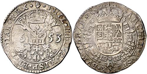 1653. Felipe IV. Amberes. 1 ... 