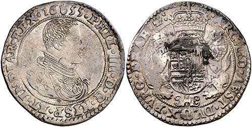 1655. Felipe IV. Amberes. 1 ... 