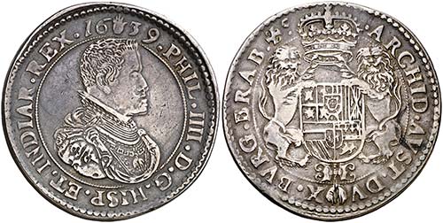 1639. Felipe IV. Amberes. Doble ... 