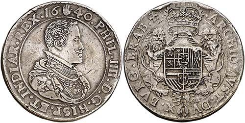 1640. Felipe IV. Amberes. Triple ... 