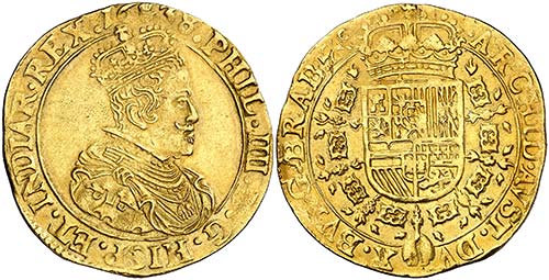 1638. Felipe IV. Amberes. Doble ... 