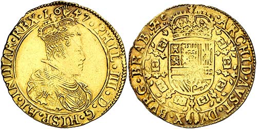1647. Felipe IV. Amberes. Doble ... 