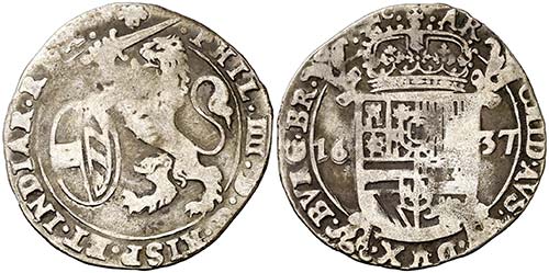 1637. Felipe IV. Bruselas. 1 ... 