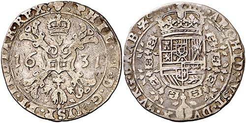 1631. Felipe IV. Bruselas. 1/4 de ... 