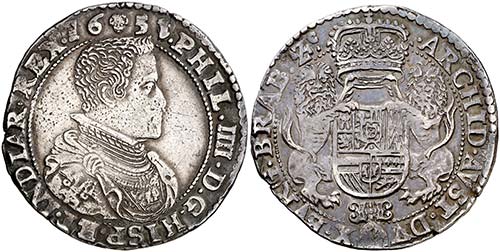 1651/0. Felipe IV. Bruselas. 1/2 ... 