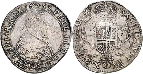1653. Felipe IV. Bruselas. 1 ... 