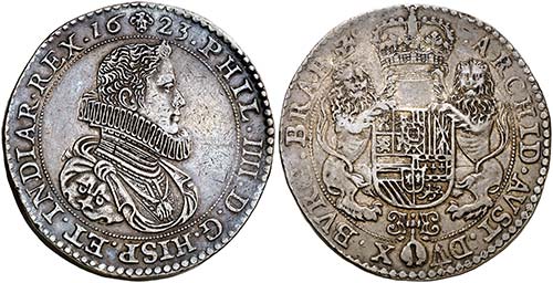 1623. Felipe IV. Bruselas. Doble ... 