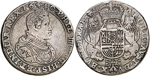 1640. Felipe IV. Bruselas. Doble ... 