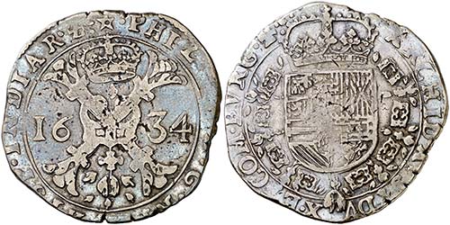 1634. Felipe IV. Dôle. 1 ... 