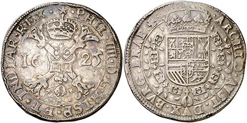 1625. Felipe IV. Maestricht. Doble ... 