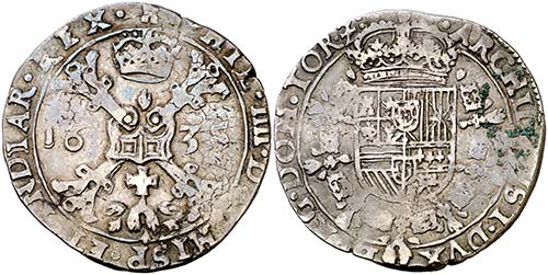 1635. Felipe IV. Tournai. 1/2 ... 