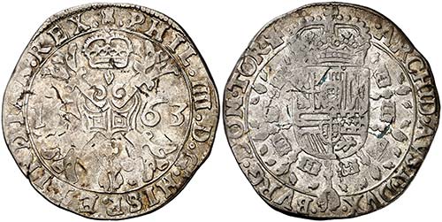 1663. Felipe IV. Tournai. 1/2 de ... 