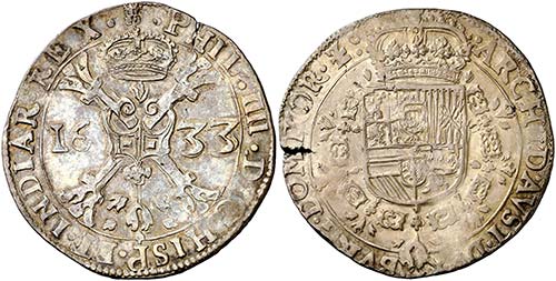 1633. Felipe IV. Tournai. 1 ... 