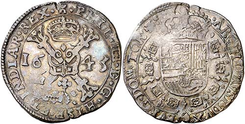 1643. Felipe IV. Tournai. 1 ... 