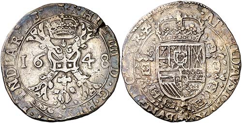 1648. Felipe IV. Tournai. 1 ... 