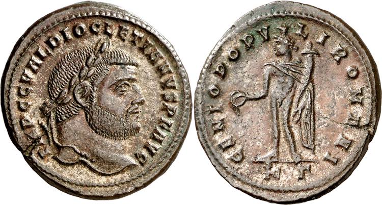 (297-299 d.C.). Diocleciano. ... 