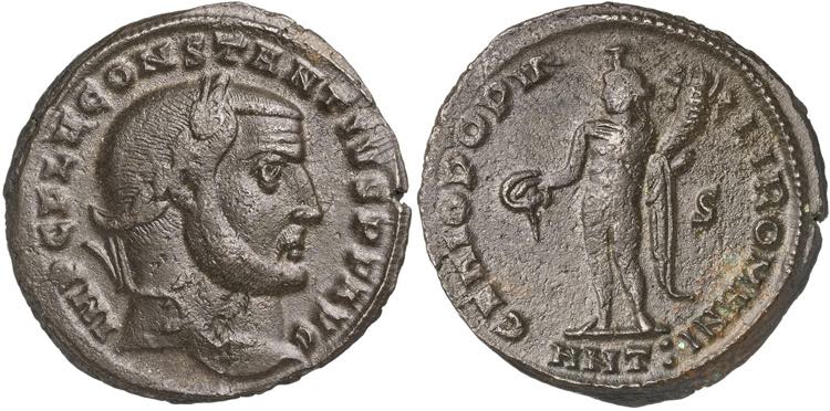 (306 d.C.). Constancio I, Cloro. ... 