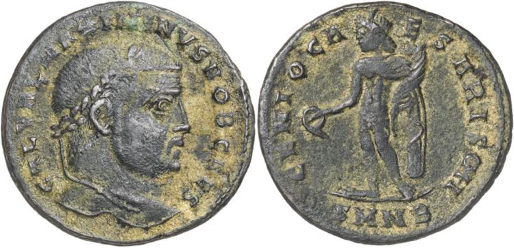(308-309 d.C.). Maximino II, Daza. ... 