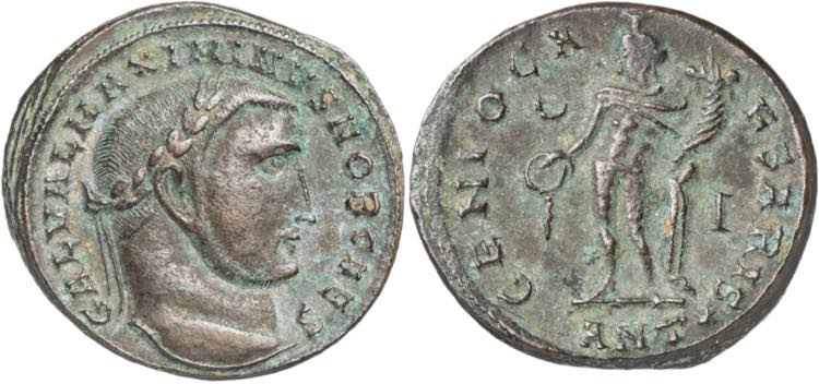 (308-309 d.C.). Maximino II, Daza. ... 