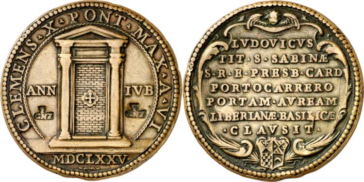 1675. Medalla conmemorativa del ... 
