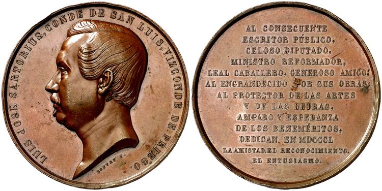 1850. Luis José Sartorius ... 