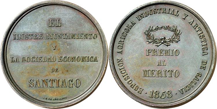 1858. Santiago de Compostela. ... 