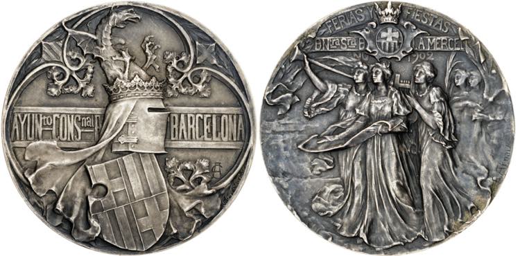 1902. Barcelona. (Cru.Medalles ... 