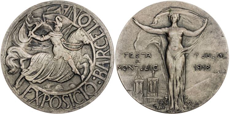 1918. Barcelona. (Cru.Medalles ... 