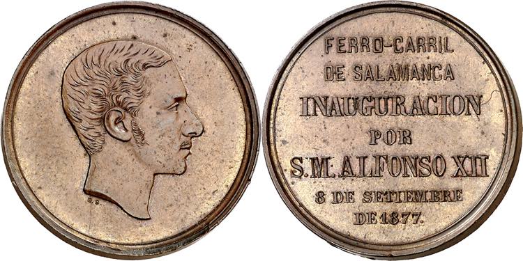 1877. Alfonso XII. Salamanca. ... 