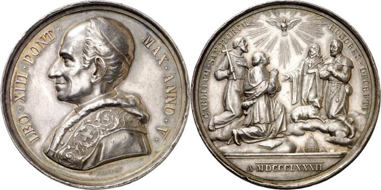 Vaticano. 1882. León XIII ... 