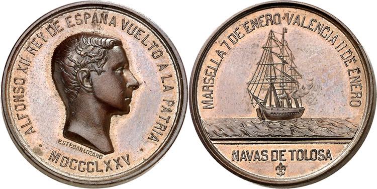 1875. Alfonso XII. Valencia. ... 
