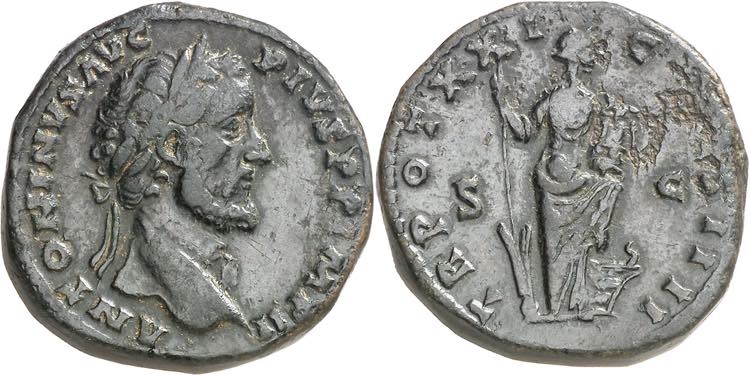 (157-158 d.C.). Antonino pío. ... 