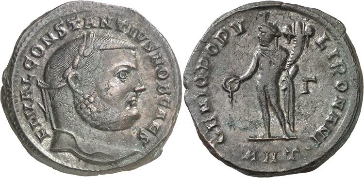 (304-305 d.C.). Constancio I, ... 