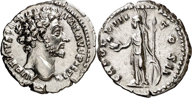 (153-154 d.C.). Marco Aurelio. ... 