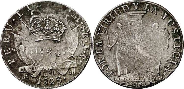1824. Fernando VII. 8 reales. (AC. ... 