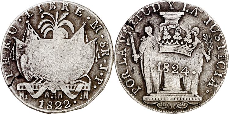 1824. Fernando VII. 8 reales. (AC. ... 