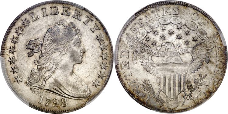 Estados Unidos. 1798. 1 dólar. ... 