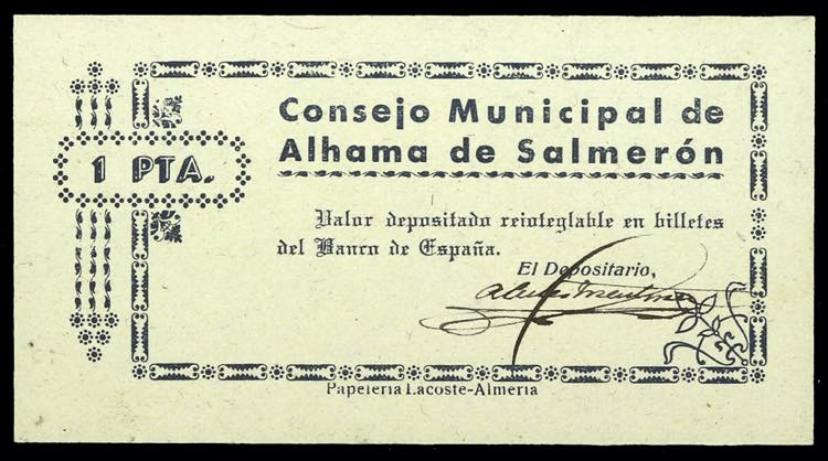 Alhama de Salmerón (Almería). ... 