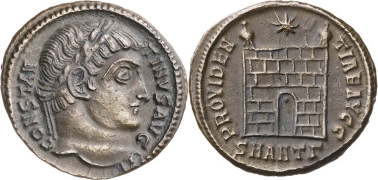 (326-327 d.C.). Constantino I. ... 