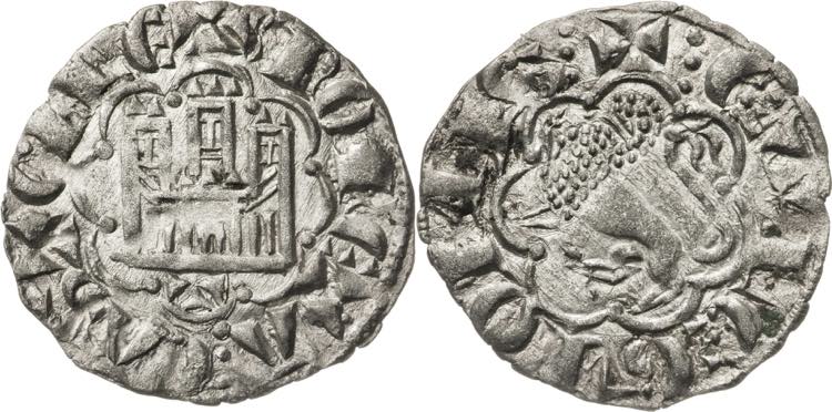 Alfonso X (1252-1284). Toledo. ... 