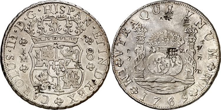 1769. Carlos III. Lima. JM. 8 ... 