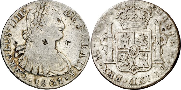 1801. Carlos IV. Lima. IJ. 8 ... 