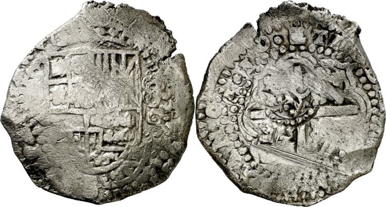 Felipe IV. Potosí. . 8 reales. ... 