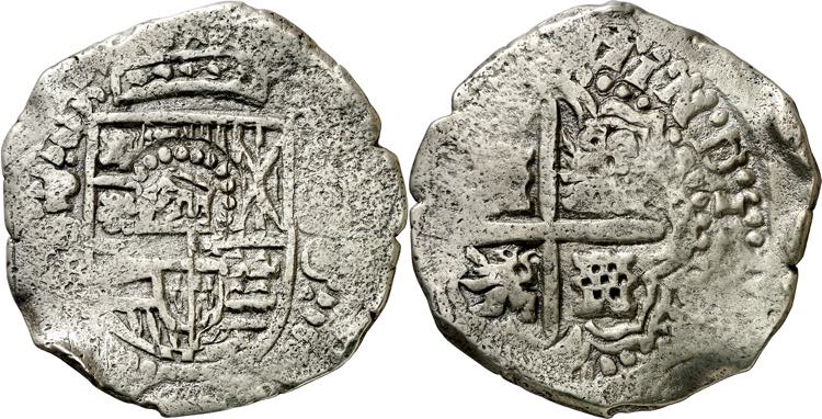 Felipe IV. Potosí. . 8 reales. ... 