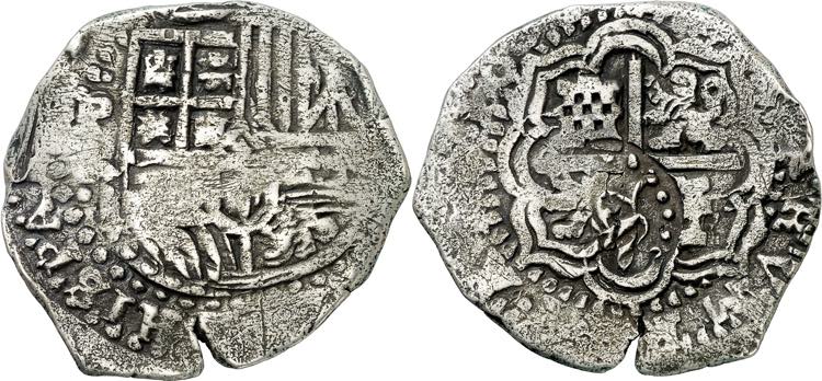Felipe IV. Potosí. 8 reales. ... 