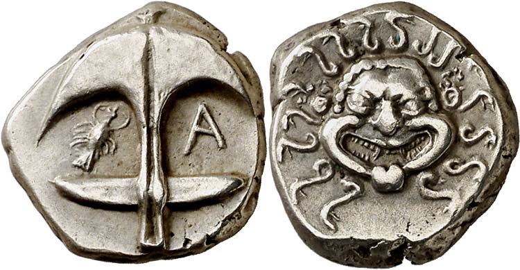 (480-450 a.C.). Tracia. Apolonia ... 