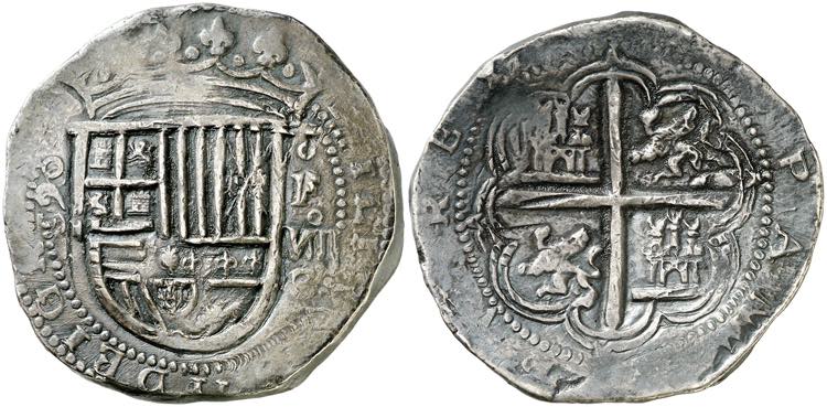 1590. Felipe II. Granada. F. 8 ... 