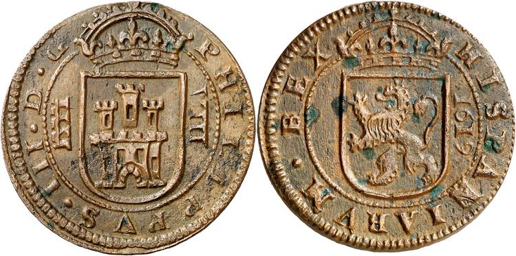 1619. Felipe III. Segovia. 8 ... 