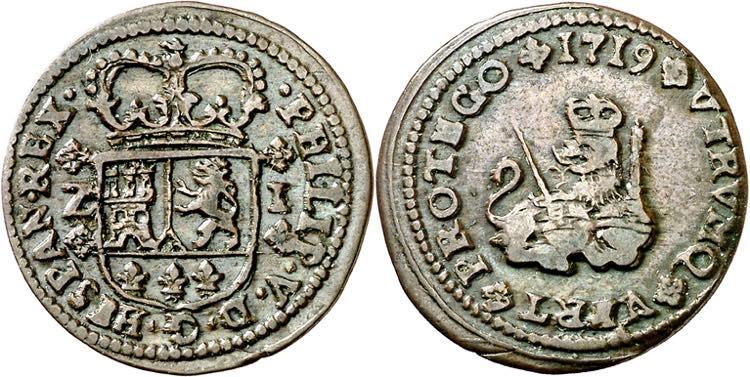 1719. Felipe V. Zaragoza. 1 ... 