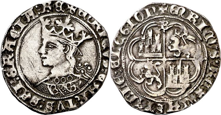 Enrique IV (1454-1474). Burgos. ... 